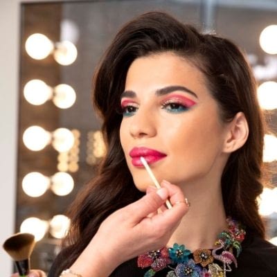 Lisa Armstrong Beauty Hygiene Plus catwalk makeup