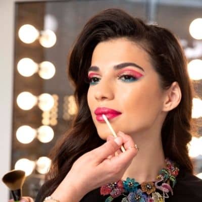 Lisa Armstrong Beauty Hygiene Plus catwalk makeup