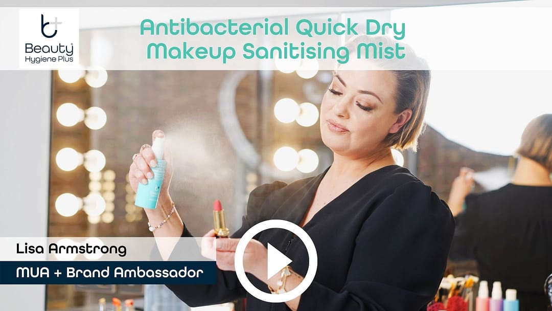 Beauty Hygiene Plus Makeup Sanitising Mist how to use Lisa Armstrong