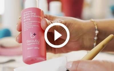 Video Guide Quick Dry Makeup Brush Cleaning Spray