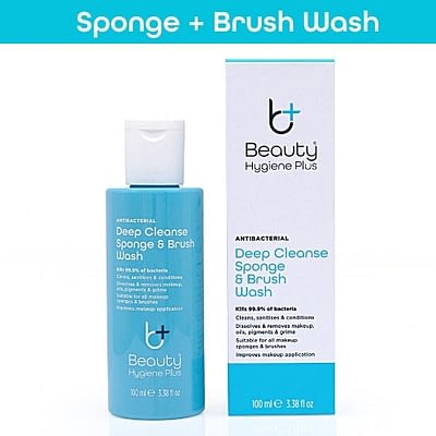 Beauty Hygiene Plus Deep Cleanse Sponge & Brush Wash